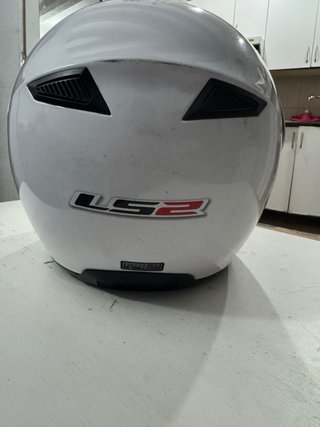 Casco Moto Modular Talla S Blanco