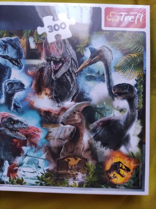 2 Puzzles Harry Potter y Jurassic World 300 piezas