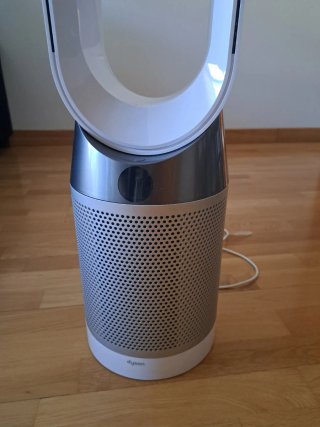 Purificador de aire Dyson gris/blanco