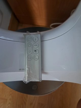 Purificador de aire Dyson gris/blanco