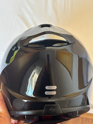 Casco Moto Scorpion EXO Talla M/ 58 cm Negro.