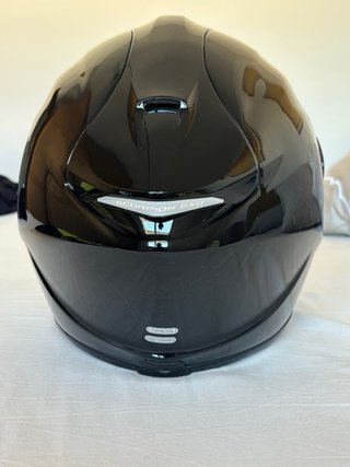 Casco Moto Scorpion EXO Talla M/ 58 cm Negro.