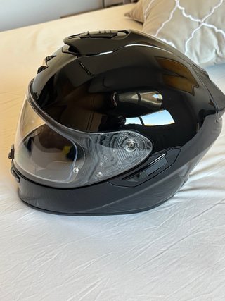 Casco Moto Scorpion EXO Talla M/ 58 cm Negro.