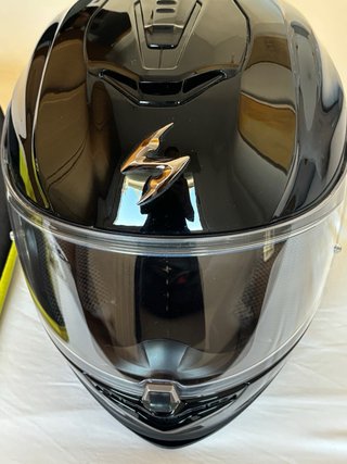 Casco Moto Scorpion EXO Talla M/ 58 cm Negro.