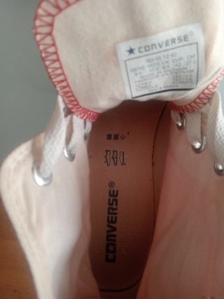 Zapatillas Converse Rojas Talla Alta