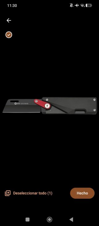 Navaj K25 Negra Hoja Recubierta