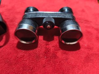 Binoculares de ópera vintage con estuche