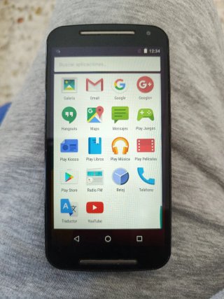 Móvil Motorola Moto G Negro