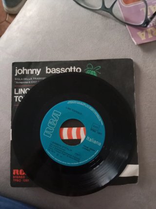 Vinile 45 giri Johnny il bassotto Lino Toffolo