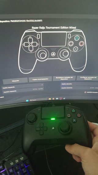 Mando Razer Raiju Tournament Negro PS4/PC