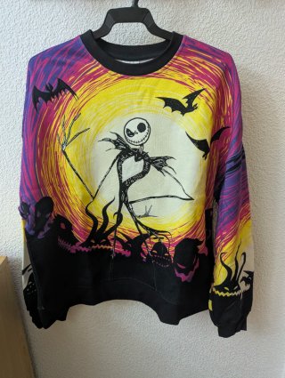 Sudadera Pesadilla Antes de Navidad Jack Skellingt