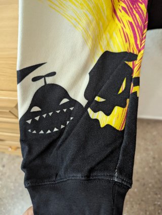 Sudadera Pesadilla Antes de Navidad Jack Skellingt