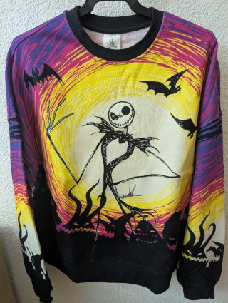 Sudadera Pesadilla Antes de Navidad Jack Skellingt