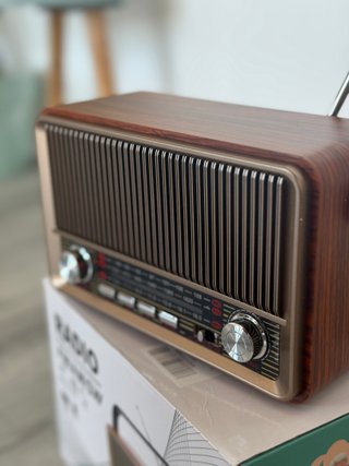 Radio Vintage FM/AM/SW USB/MP3/Bluetooth