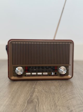 Radio Vintage FM/AM/SW USB/MP3/Bluetooth