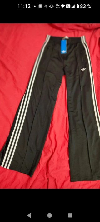 Pantalón Adidas Firebird losse Negro JC8245, nuevo