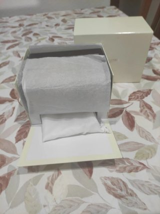 Caja Longines maron lacado brillante