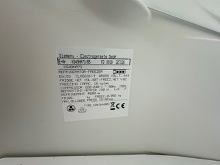 Frigorífico Siemens