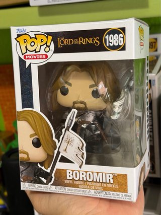 Funko Pop Boromir El Señor de los Anillos 1986