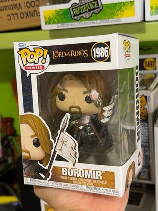 Funko Pop Boromir El Señor de los Anillos 1986