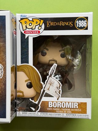 Funko Pop Boromir El Señor de los Anillos 1986
