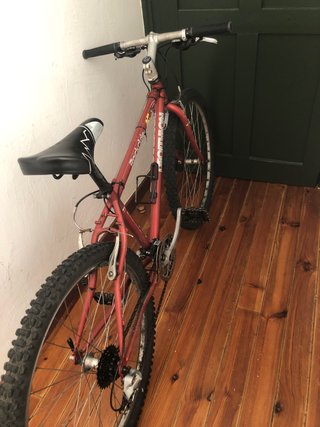Bicicleta 520 Rockrider Decathlon Roja