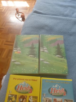 Lote 5 VHS Heidi (Español)