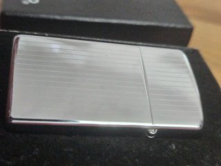 Zippo Slim Cromato 1983 Fleur-de-lis