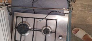 Placa de gas 4 fuegos