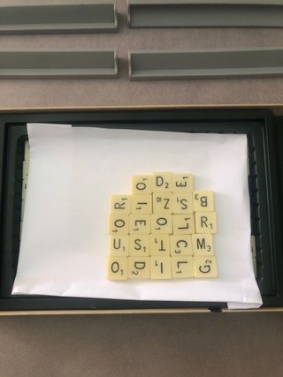 Juego de palabras cruzadas SCRABBLE