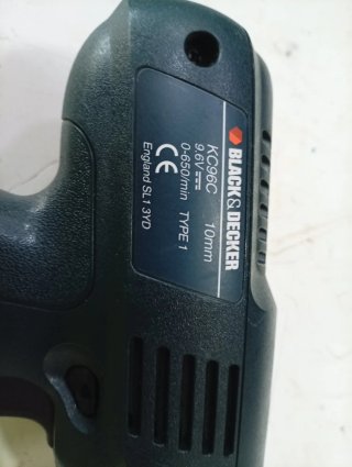 Taladro Black & Decker 9.6V KC96C