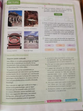 Libro de texto de Geografía e Historia 1 ESO SM