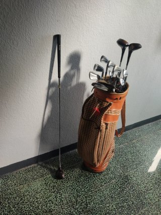 Palos de Golf MacGregor Antiguos con Bolsa