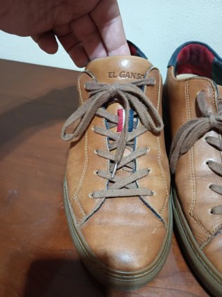 Zapatillas de piel El Ganso