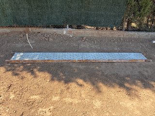Planchas de andamio metálicas