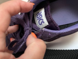 Scarpe Asics Tennis Viola e Bianche