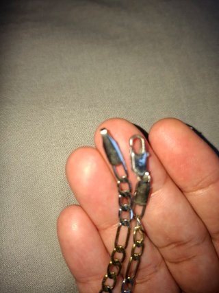 Pulsera Figaro Oro y Plata