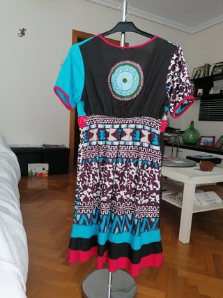 Vestido Desigual Algodón Talla M