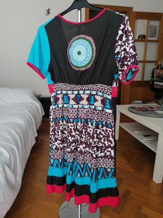 Vestido Desigual Algodón Talla M