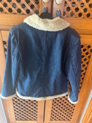 Chaqueta vaquera Last Woman M con borrego