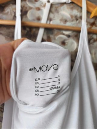 Lote 2 Camisetas Deportivas H&M Blancas