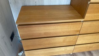 Lote Cajoneras Malm Madera