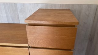 Lote Cajoneras Malm Madera