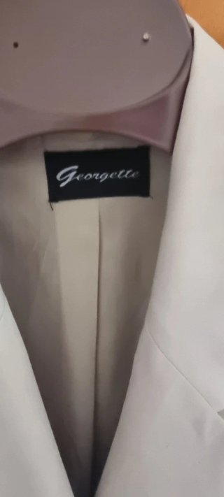 Giacca Georgette Beige Donna