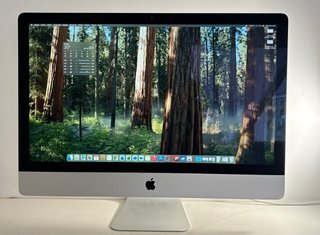 iMac 27” + Caja, Teclado y Trackpad