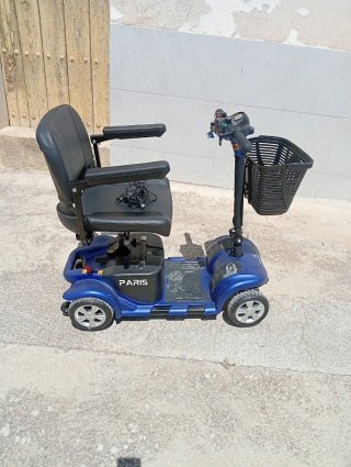 Scooter Eléctrico Medical Europa Paris Azul