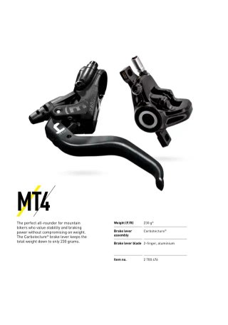 Set frenos Magura MT5 + MT4