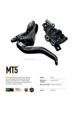 Set frenos Magura MT5 + MT4