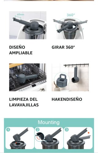 Desviador Vapor Thermomix TM5/TM6/TM31