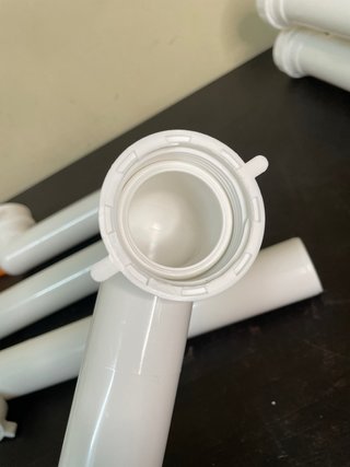 Sifone LIRA 2 NT Space per lavelli da cucina